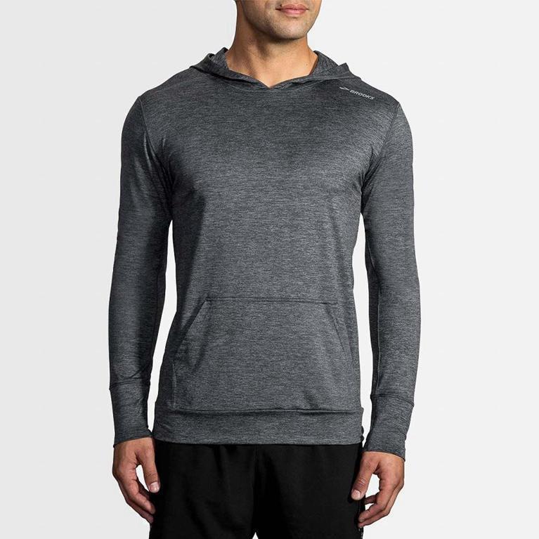 Brooks Dash Herren Laufjacken - Grau (BKECZ2813)
